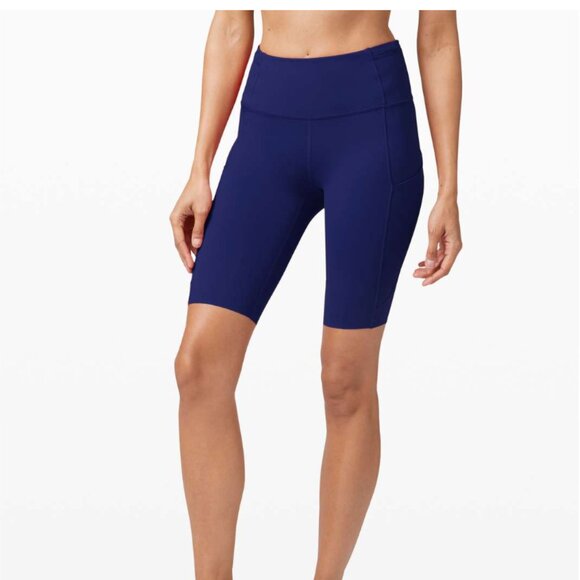 Lululemon Fast And Free Short 10" *Non-Reflective Larkspur - Picture 2 of 10